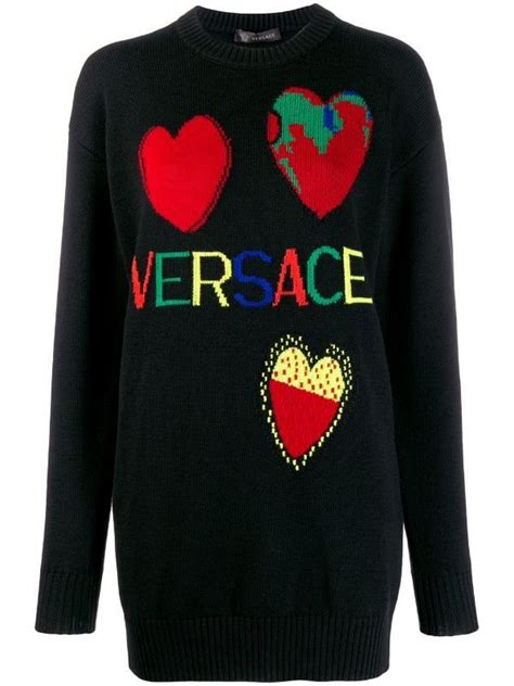 versace women's jumper|farfetch versace jumpers.